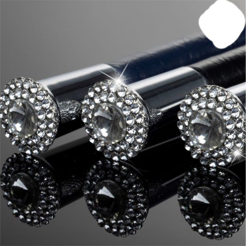 LeMieux Rhone Diamante Baton 60cm - Navy-1